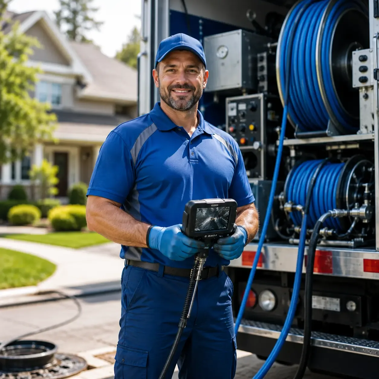 Local outdoor drain cleaning specialists in Brownfield, TX